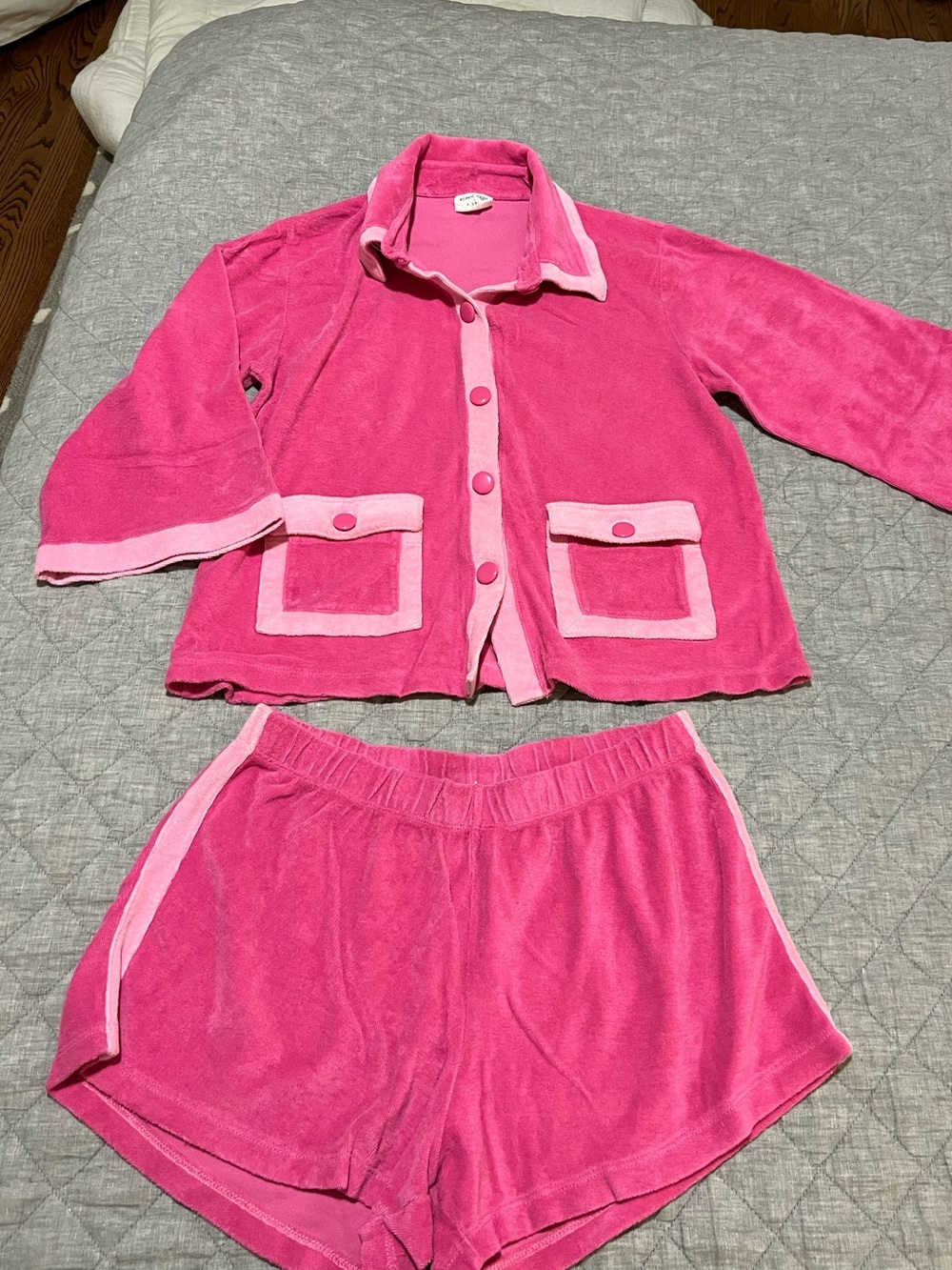 Women’s Lake terry cloth cover up set